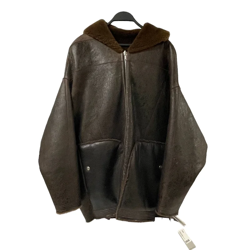 Rick Owens/Leather Jkt/2/Leather/BRW/REVERSIBLE/RP02C1732-LSHBOF