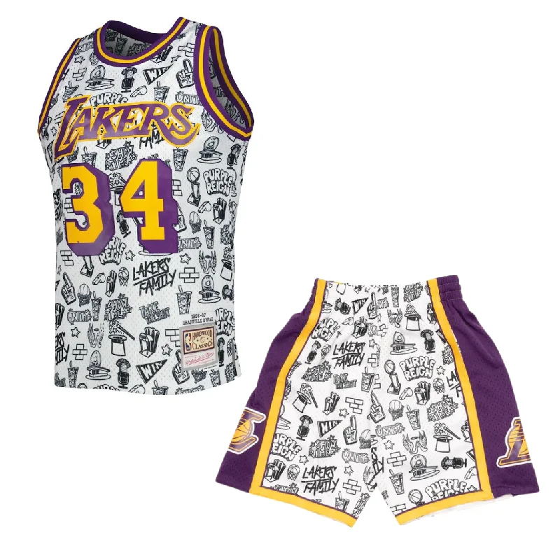 Lakers NBA O'neal Doodle Swingman Set