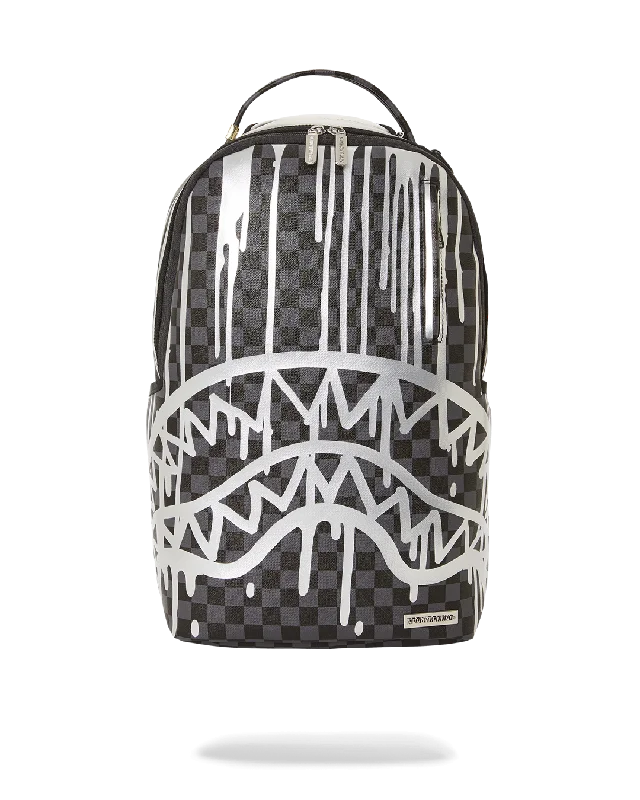 Sprayground - Chateau Ghost Platinum Drips Backpack (DLXV)