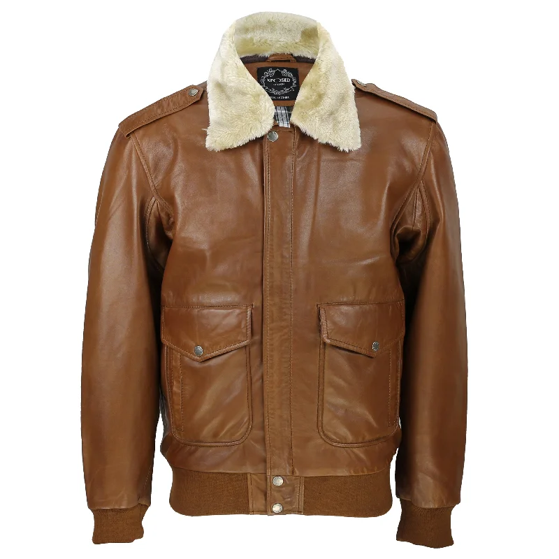 BOMBER JACKET WITH REMOVABLE FUR