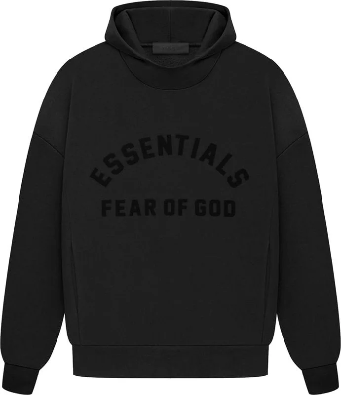 Essentials - Hoodie - Jet Black