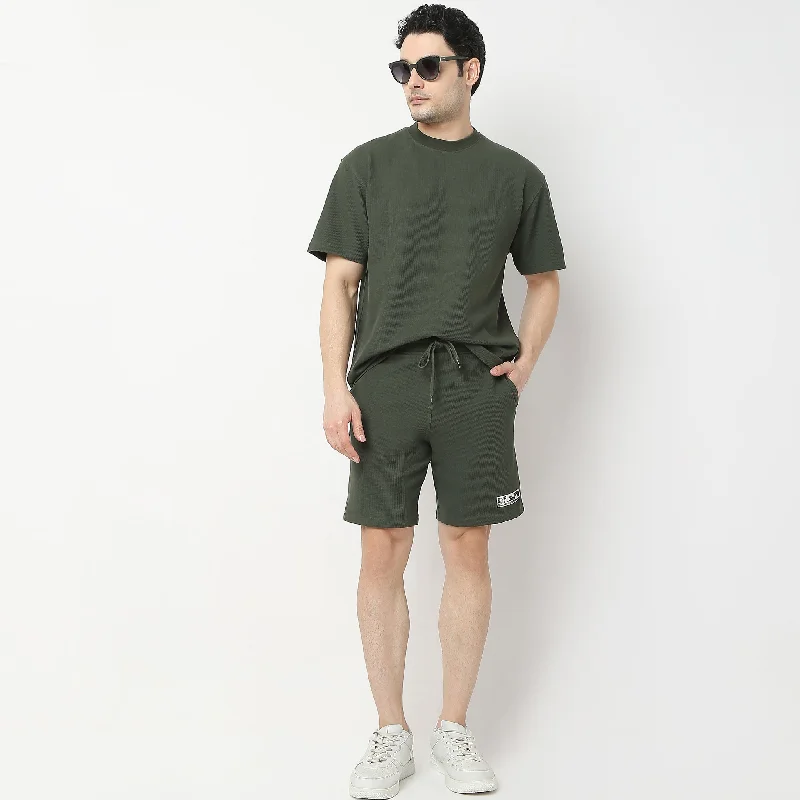 Structured Modern Street Shorts