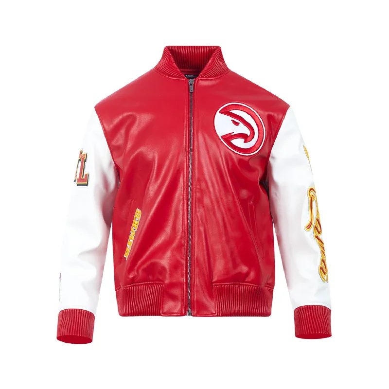 Pro Standard Hawks City Signature Leather Jacket