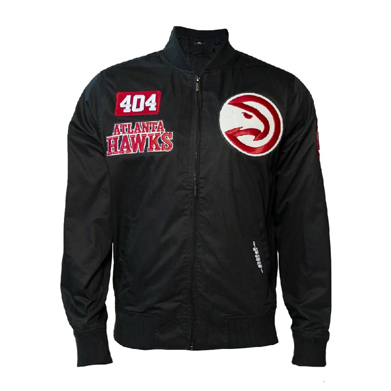 Pro Standard Hawks Black Twill Jacket