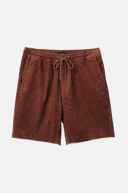 Madrid II Corduroy Short 5" - Sepia Cord