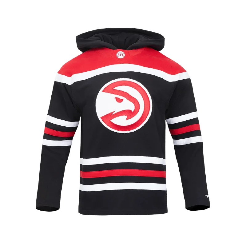 Pro Standard Hawks Fleece Color Block Pullover Hoodie