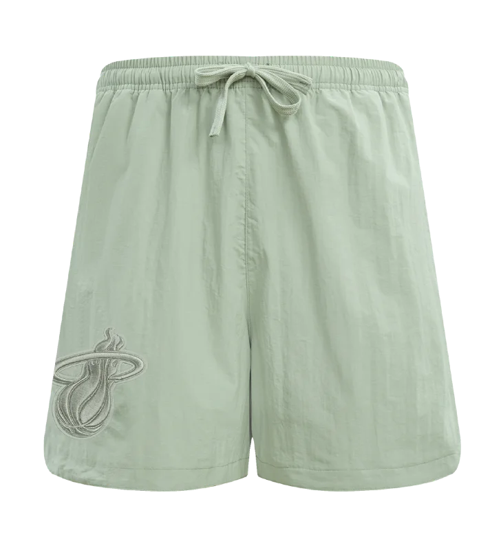 Pro Standard Miami HEAT Moss Woven Shorts