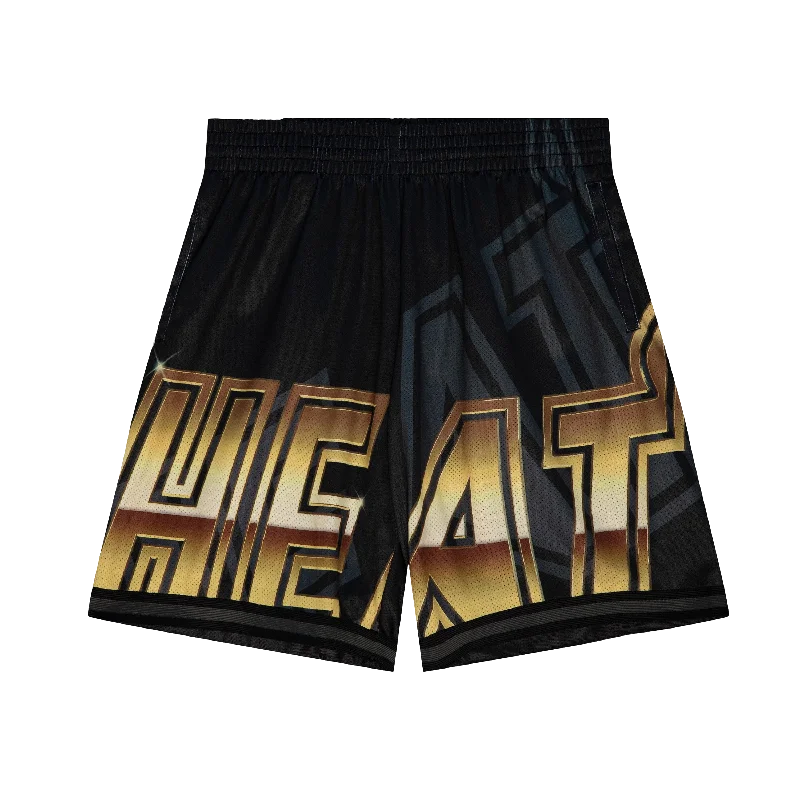 Mitchell and Ness Miami HEAT Big Face Shorts