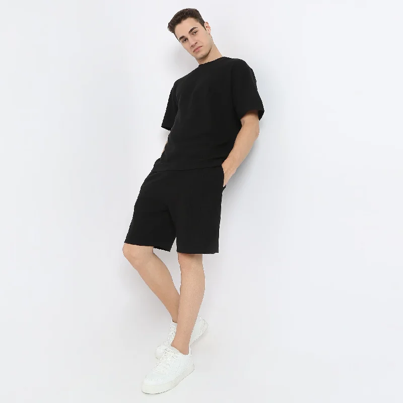 Unisets™ Shorts - Oversize Structured Knee Length Shorts #Coordinate with Tee