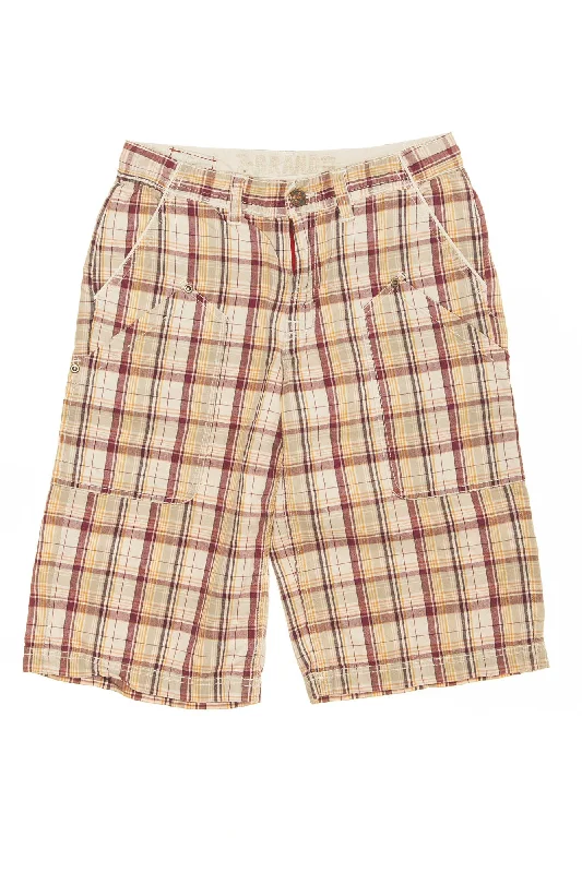 Z Brand - Red Plaid Shorts - 12