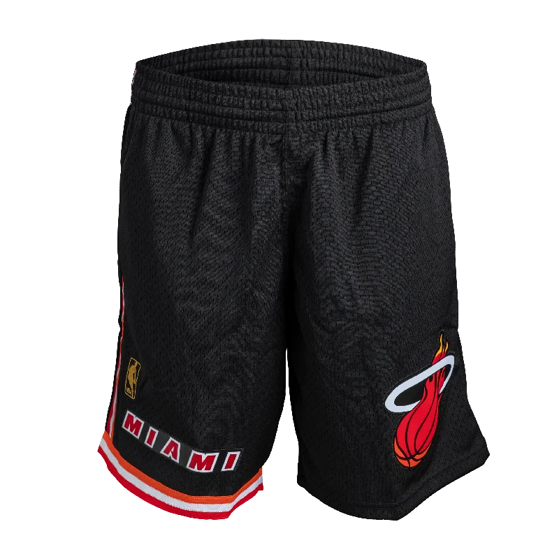 Mitchell & Ness Miami HEAT Swingman Shorts Black