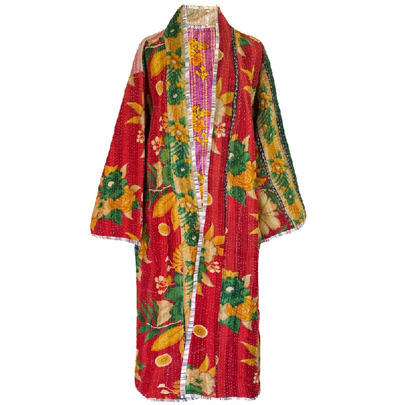 Awena Cotton quilted vintage kantha coat