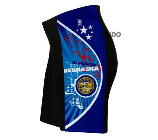 Nebraska Cycling Bib Shorts and Shorts