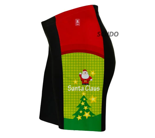 Christmas Santa Cycling Bib Shorts and Shorts