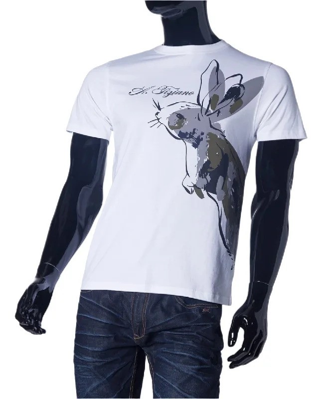 Charles | Men's Short Sleeve Graphic Print Crew Neck Tee