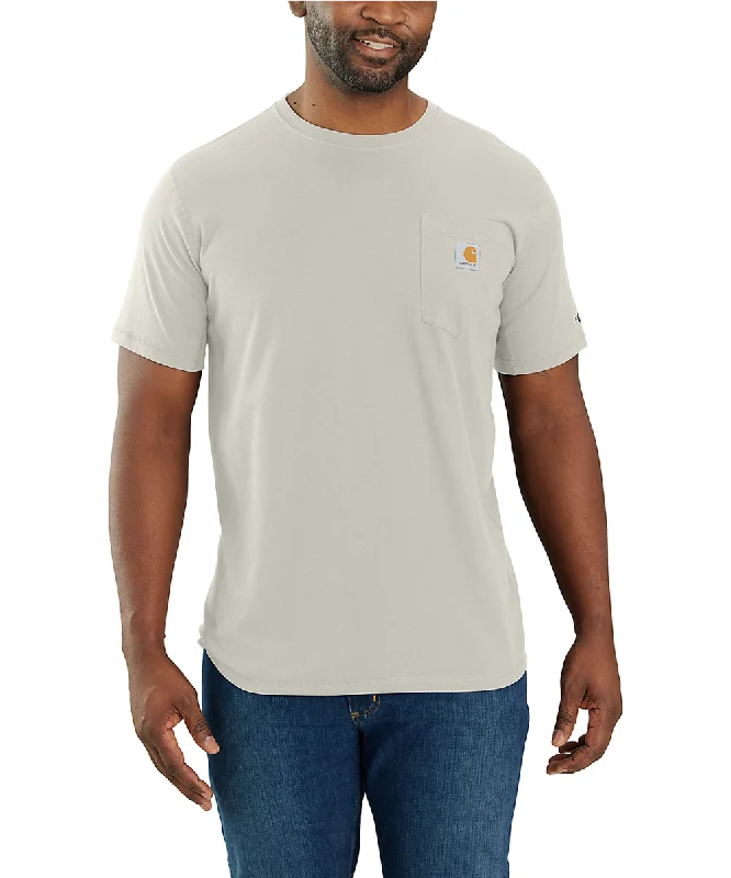 Carhartt Men's Force Short-Sleeve Pocket T-Shirt - Malt