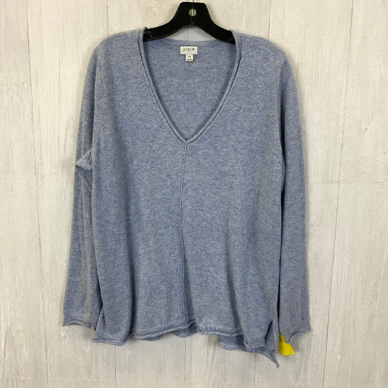 Top Long Sleeve By J. Crew In Blue, Size: Xl