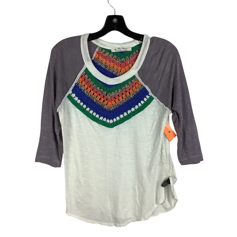 Top Long Sleeve By We The Free In Multi-colored, Size: S