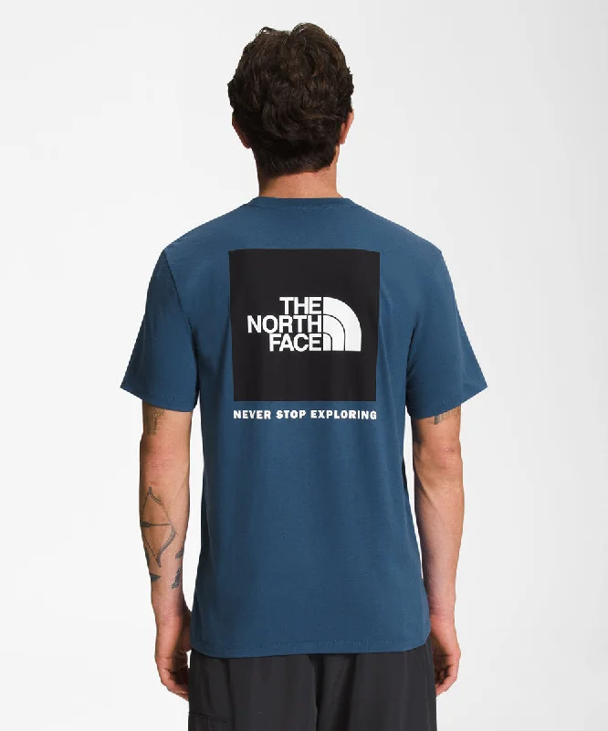 The North Face Men's Box NSE Short Sleeve T-shirt - Shady Blue