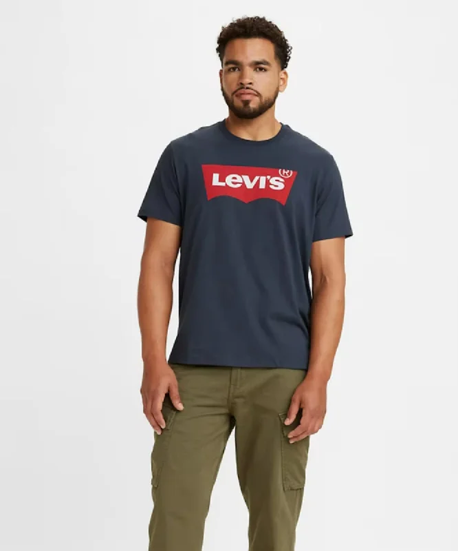 Levi's Men's Batwing Logo T-shirt - Navy