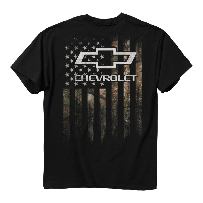 3496 Chevy Camo Flag T-Shirt