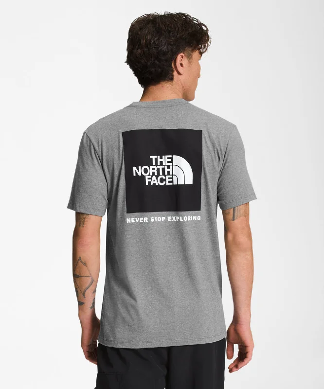 The North Face Men's Box NSE Short Sleeve T-shirt - Medium Grey