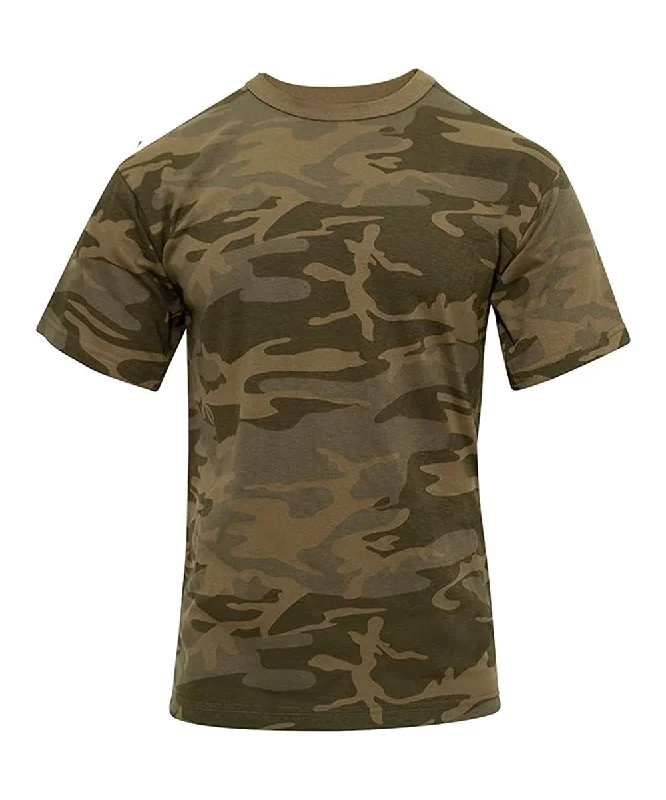 Rothco Men's Short Sleeve T-shirt - Coyote Camo