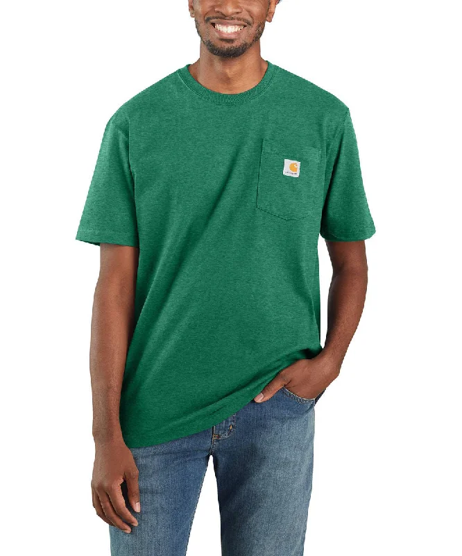 Carhartt K87 Workwear Pocket T-Shirt - North Woods Heather