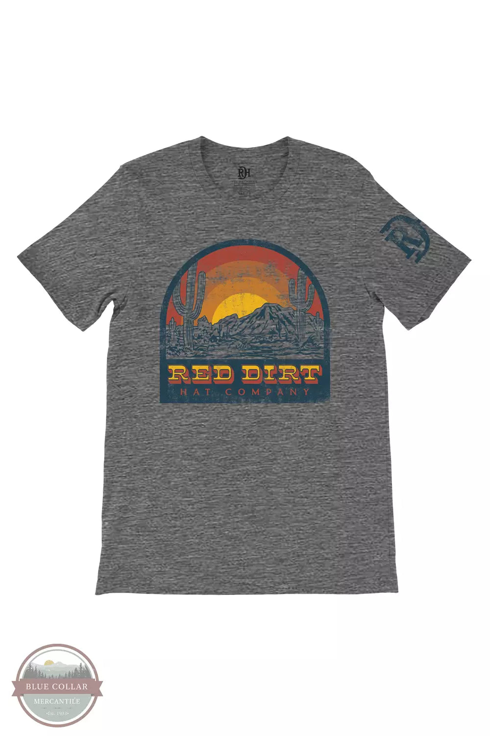 RDHC-T-132 Gray Rise-n-Shine Short Sleeve T-Shirt