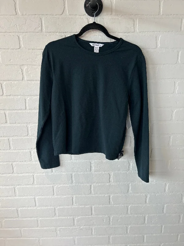 Athletic Top Long Sleeve Crewneck By Athleta In Teal, Size: S