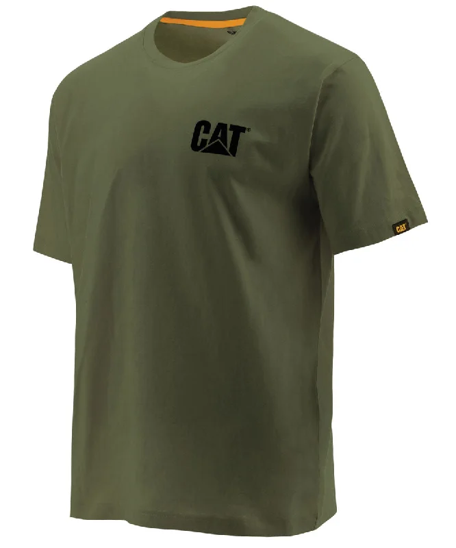 Caterpillar Short Sleeve Trademark T-shirt - Chive