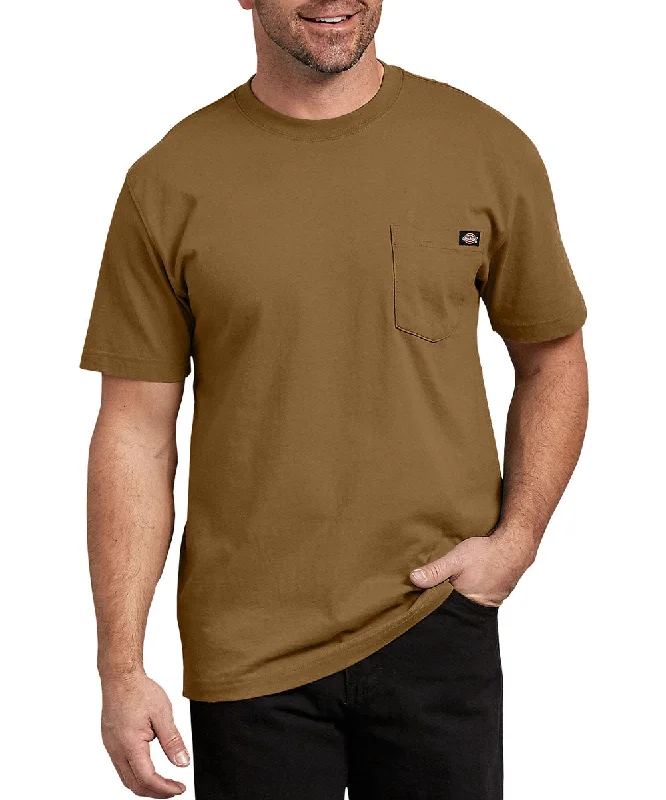 Dickies Heavyweight Short Sleeve Pocket T-shirt - Brown Duck