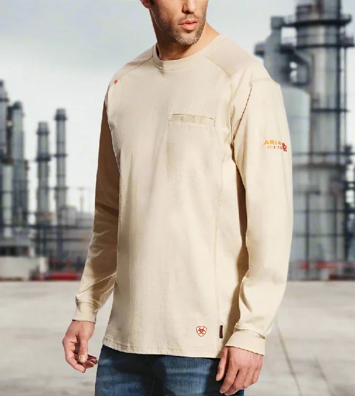 Ariat FR Sand Air Crew T-Shirt 10022328