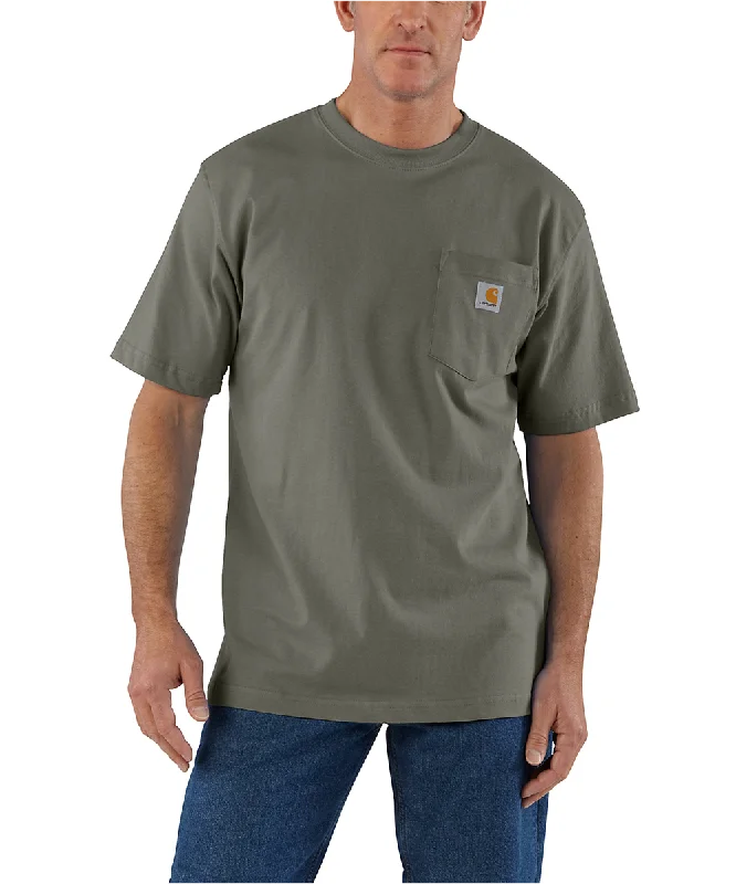 Carhartt K87 Workwear Pocket T-Shirt - Dark Olive