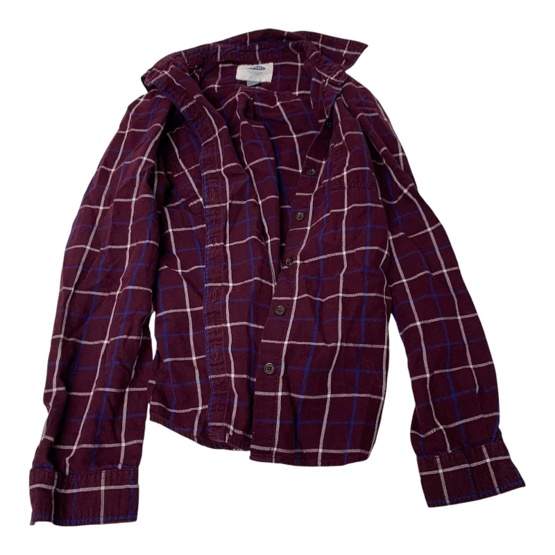 Top Long Sleeve By Old Navy In Purple, Size: S