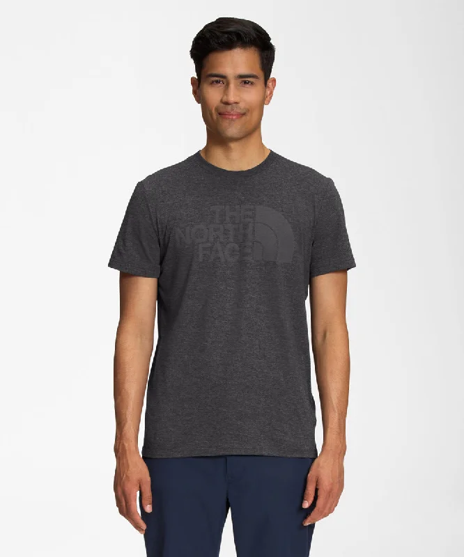 The North Face Men's Tri-Blend Half Dome Short Sleeve T-shirt - TNF Black Heather