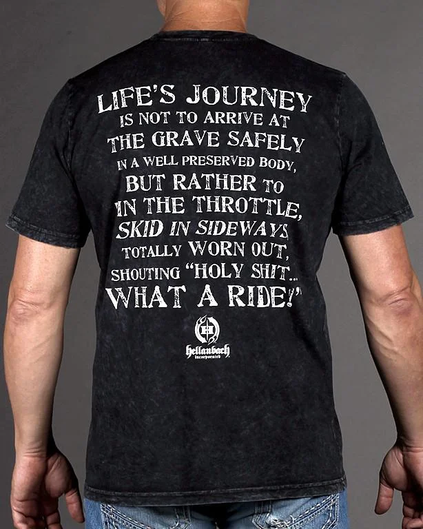 HB Nation "What A Ride" Mineral Washed Premium Shirt