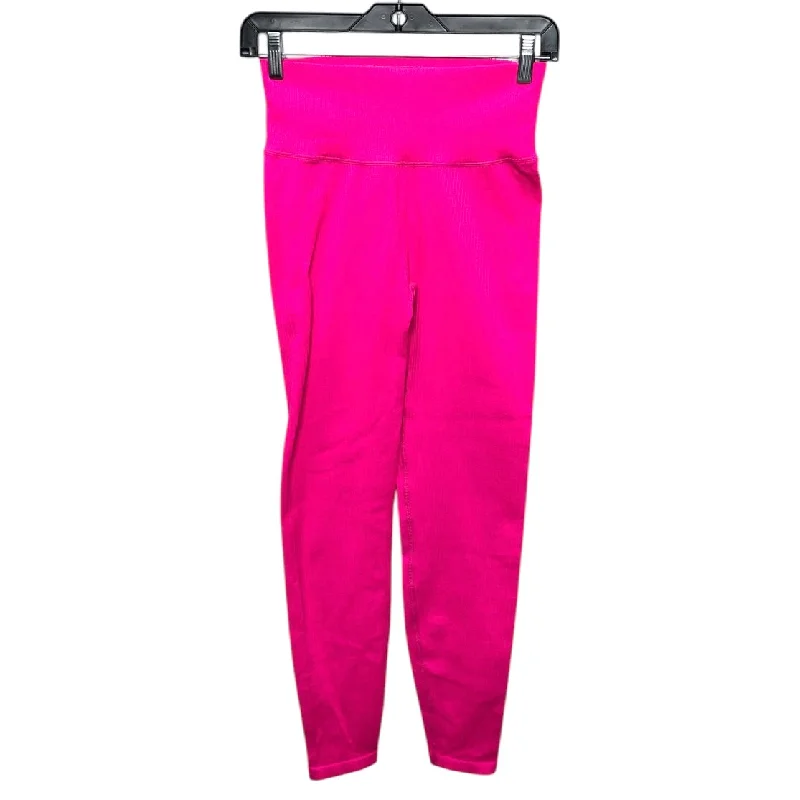 Athletic Leggings By Good American In Pink, Size:S