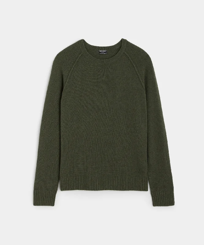 Nomad Cashmere Crewneck in Olive