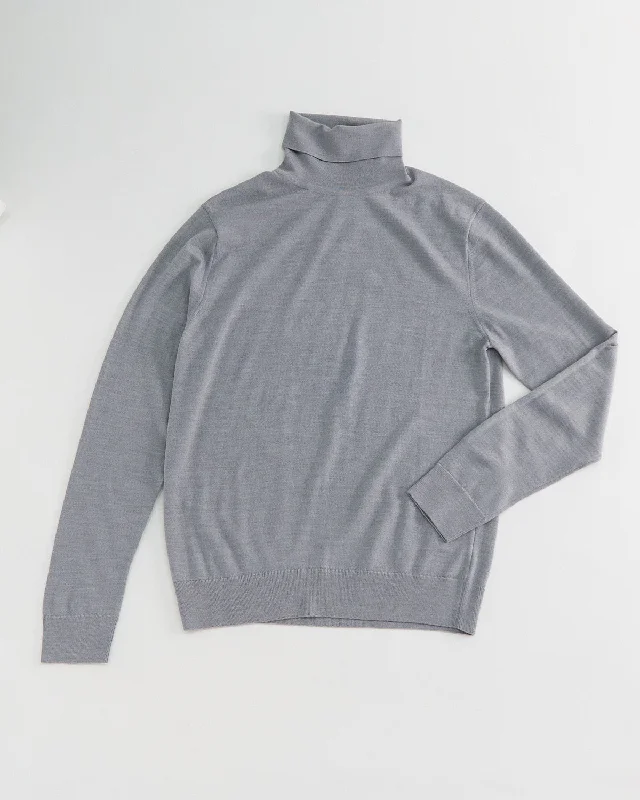 Gim Super 140S Turtle Neck / Grey