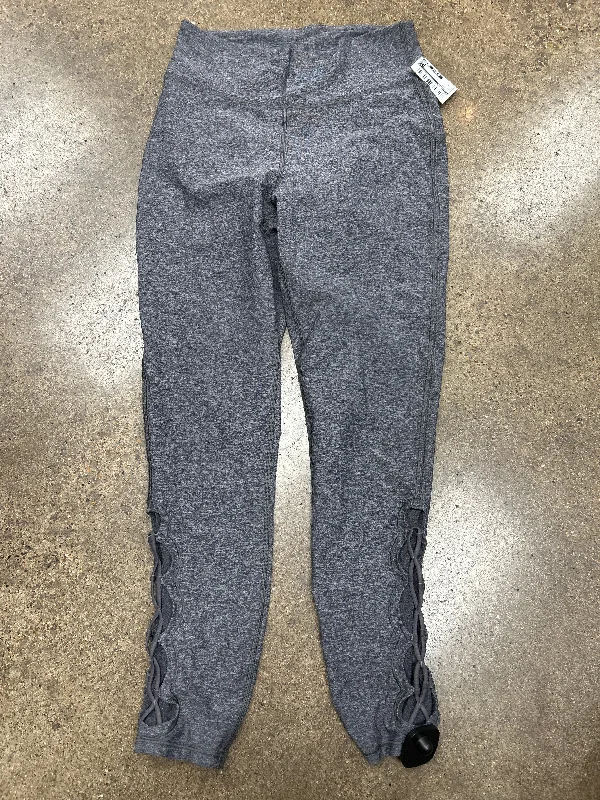 Athletic Leggings By Lululemon In Grey, Size: 8