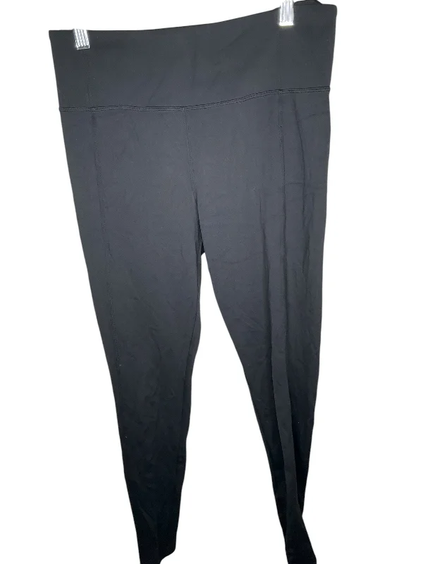 Athletic Leggings By Athleta In Black, Size:M