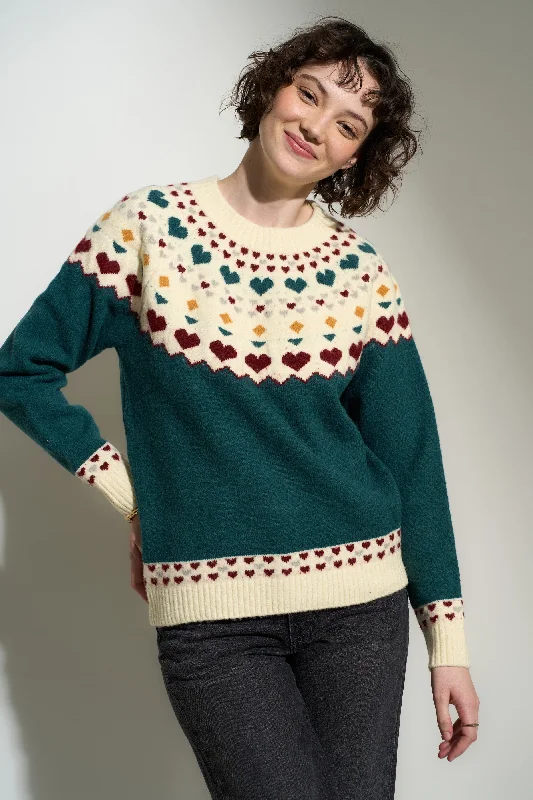 Heidi Sweater - Emerald