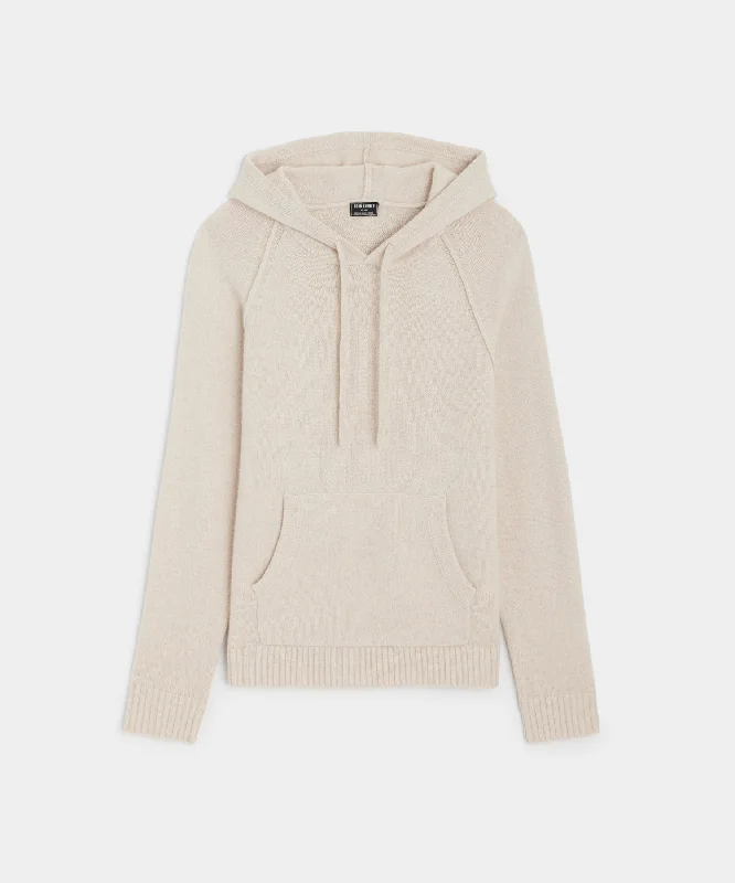 Nomad Cashmere Hoodie in Bisque