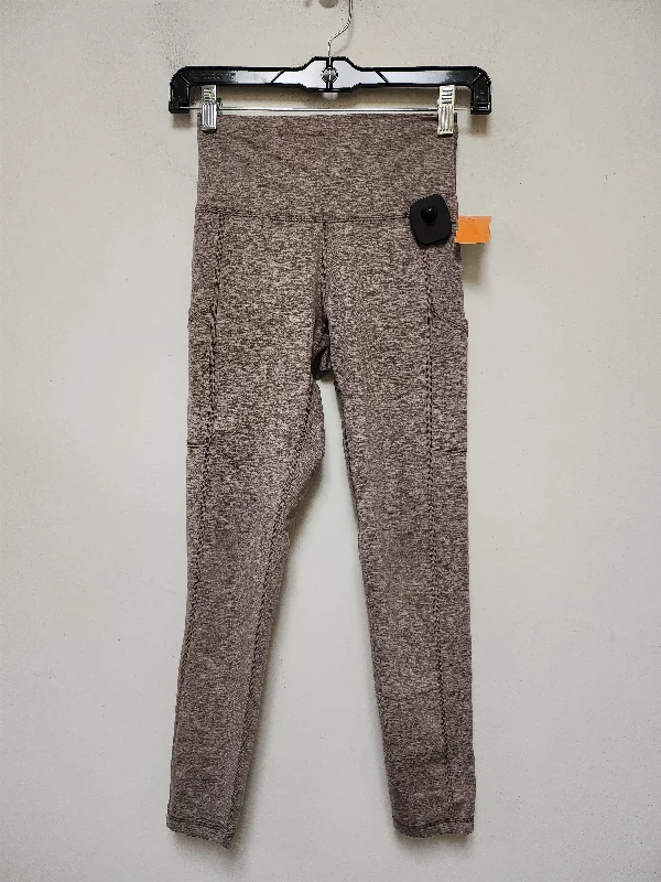 Athletic Leggings By Aerie In Brown, Size: S