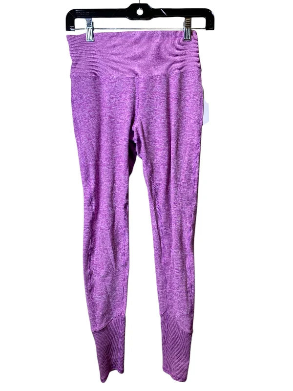 Athletic Leggings By Alo In Purple, Size: Xs