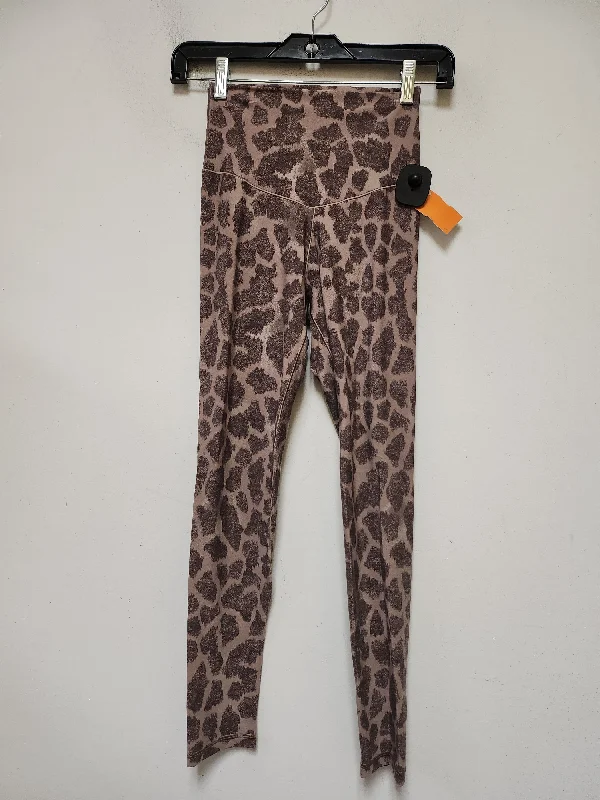 Athletic Leggings By Aerie In Animal Print, Size: S