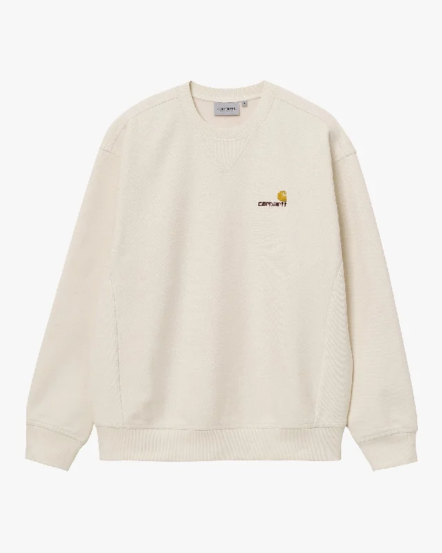 Carhartt WIP American Script Sweat - Natural