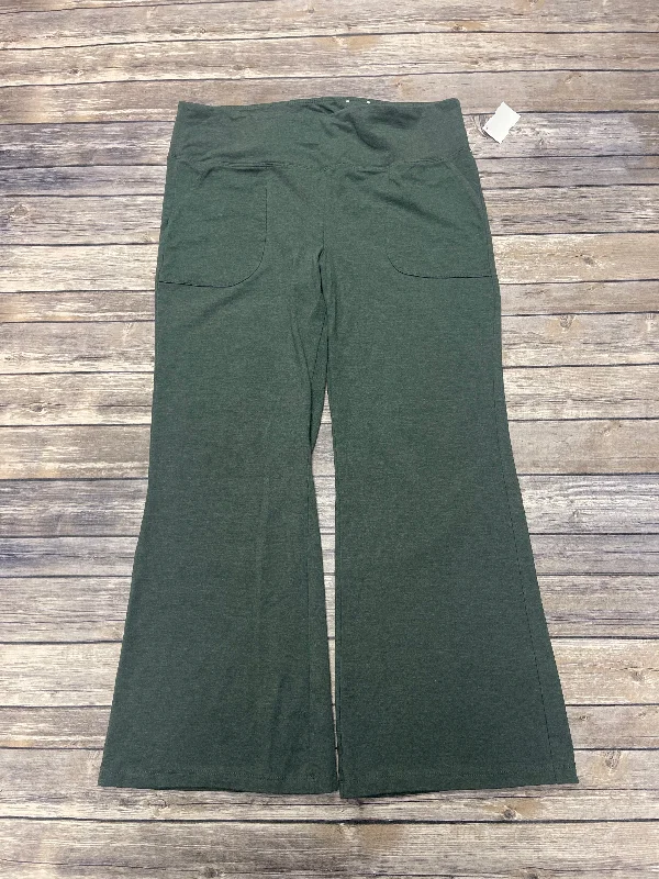 Pants Leggings By Sonoma In Green, Size: Xl