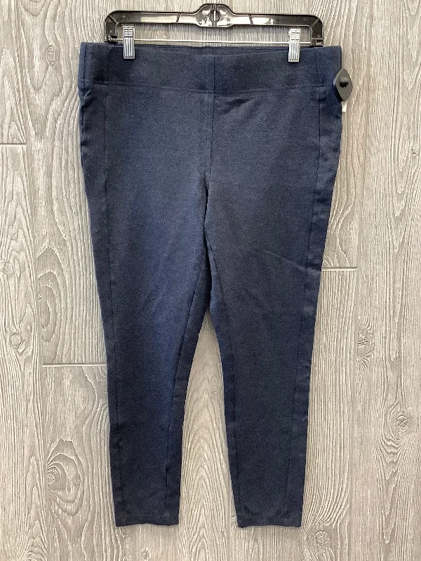 Pants Leggings By Loft In Navy, Size: L